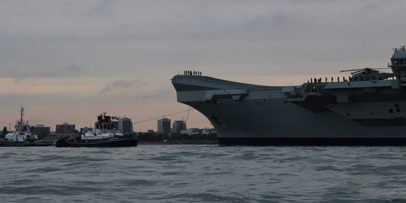 british flagship navy carrier