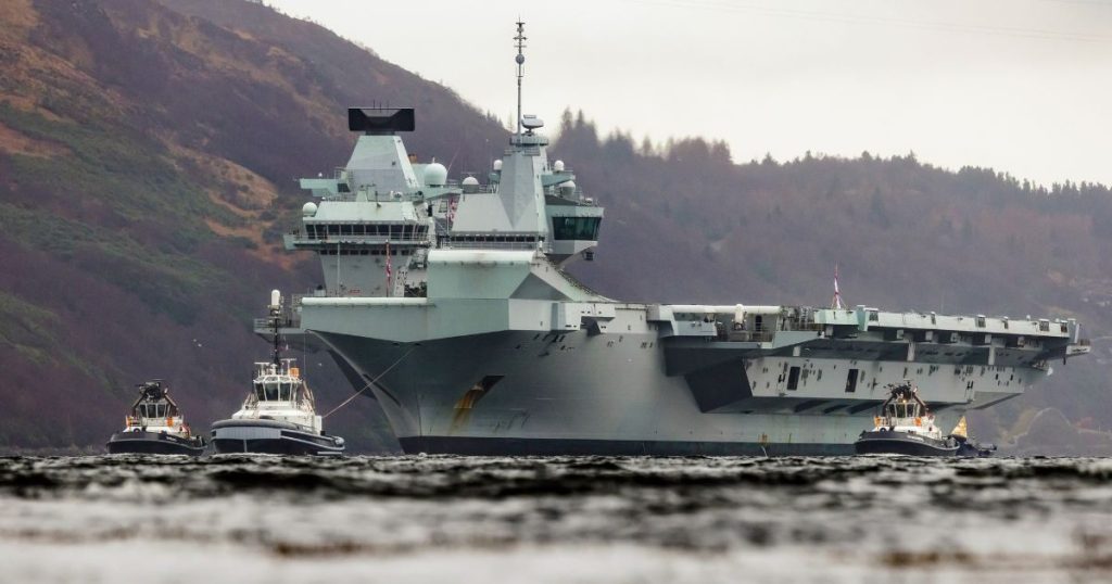RN HMS QNLZ in scotland and Hythe Engineering 